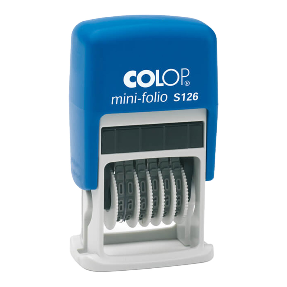 Colop Mini S126 cijferband stempel