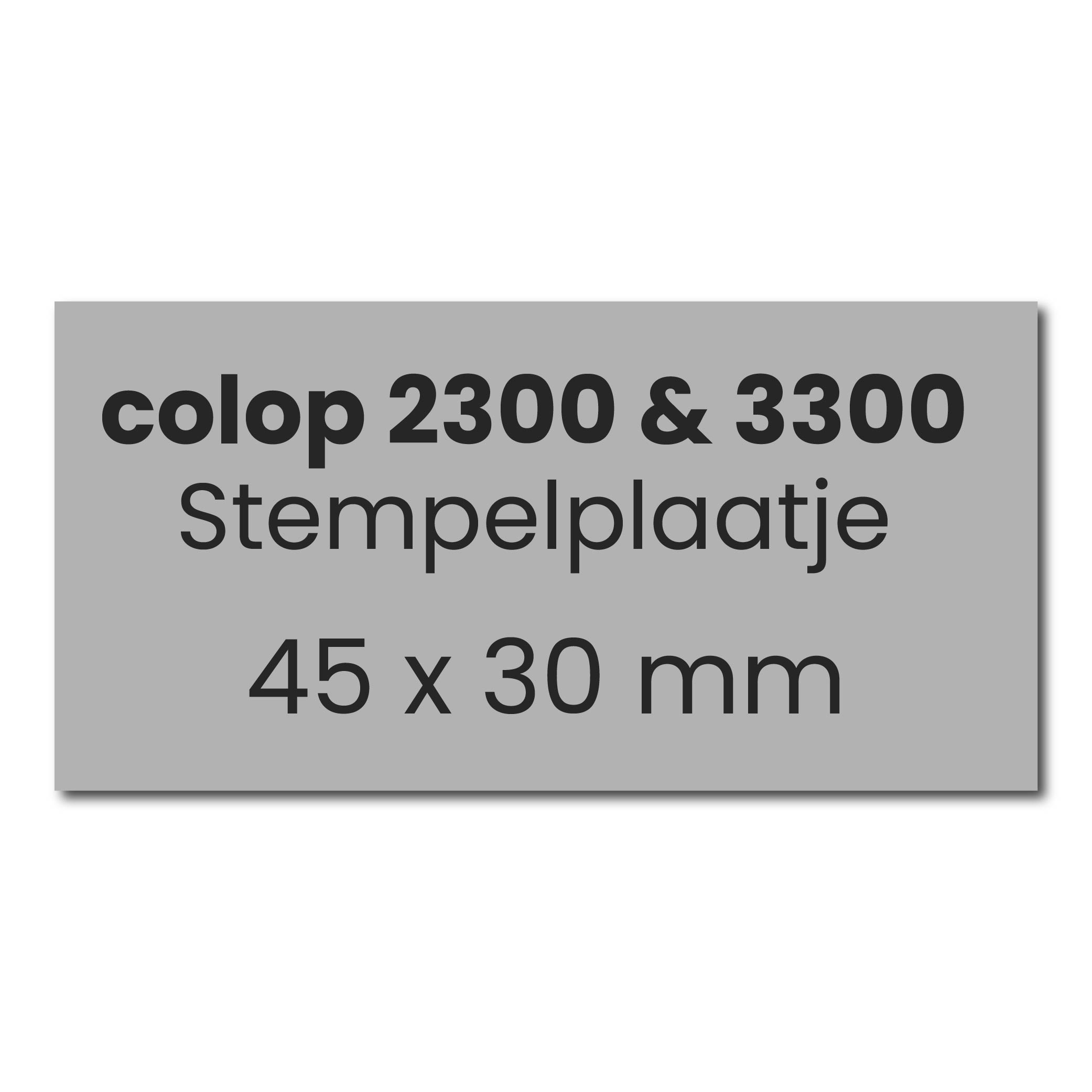 Colop 2300 & 3300