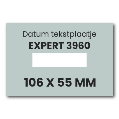 Stempelplaatje Colop eXpert 3960