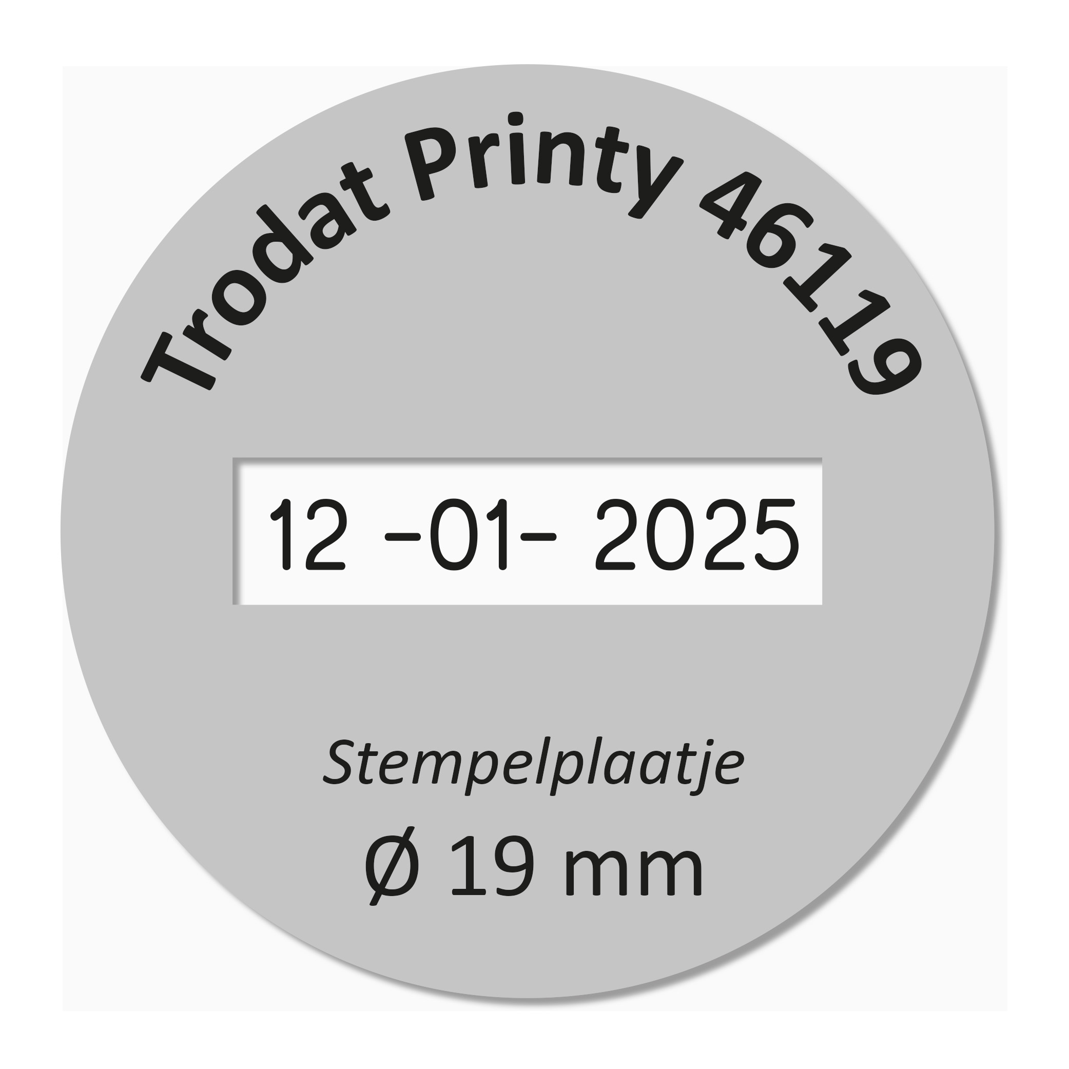 Stempelplaatje Trodat Printy 46119