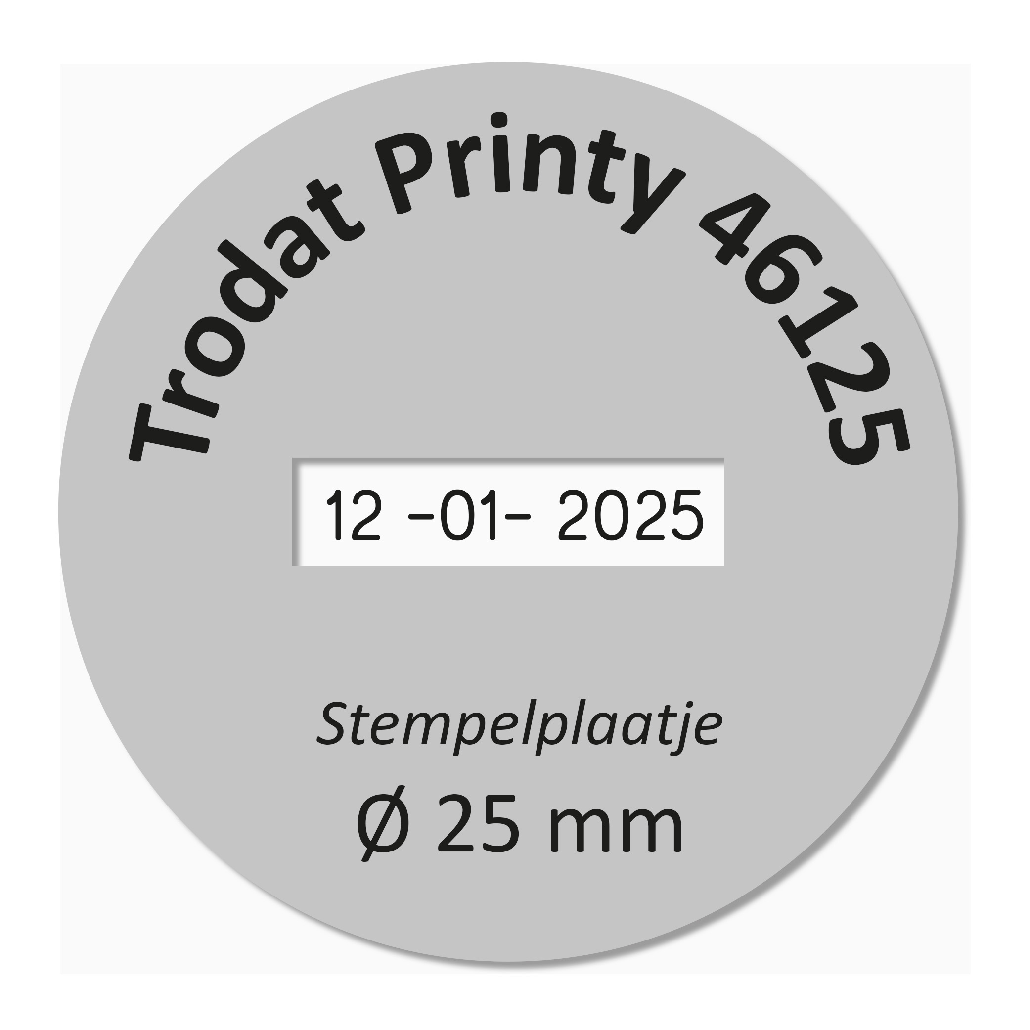 Stempelplaatje Trodat Printy 46125